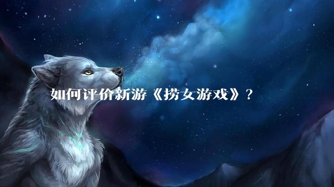 如何评价新游《捞女游戏》？