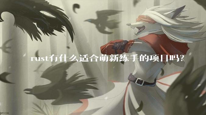 rust有什么适合萌新练手的项目吗？